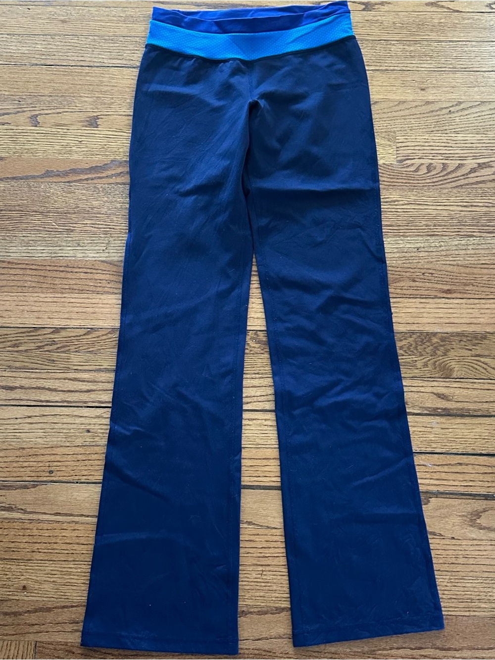 Patagonia Navy and Bright Blue Women's Yoga Pants